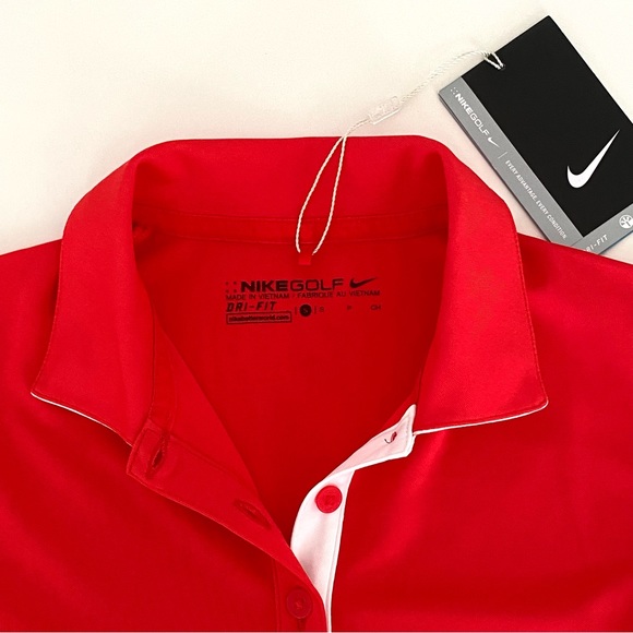Nike Golf Dri Fit Girls Polo Shirt - Picture 3 of 3